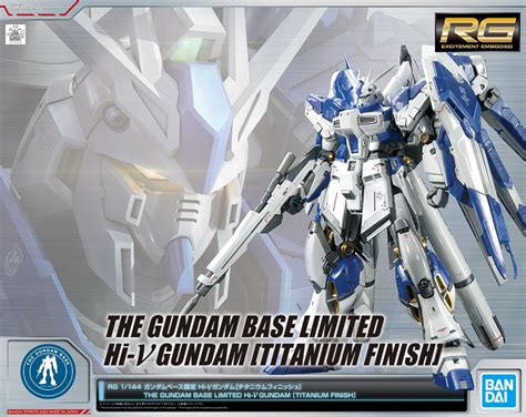 1/144 RG Hi-Nu Gundam [TITANIUM FINISH] - NZ Gundam Store