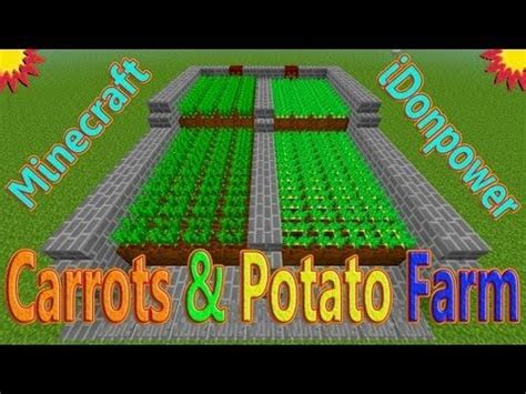 How To Farm Potatoes In Minecraft - Farming Mania