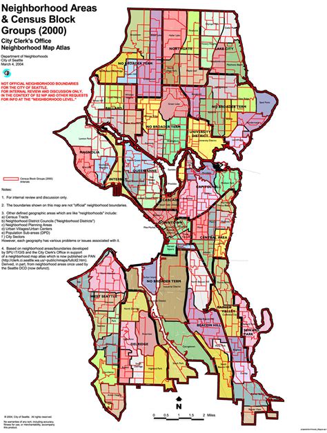 Seattle Neighborhoods - Maps on the Web