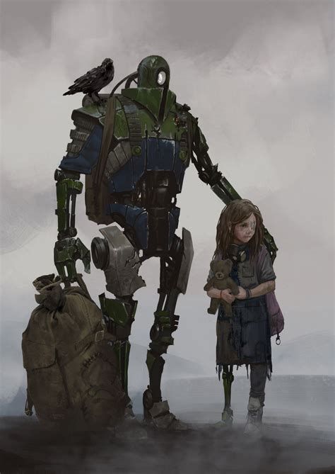 Journey to the end, Palamarchuk Mikhail | Robot art, Robot concept art ...