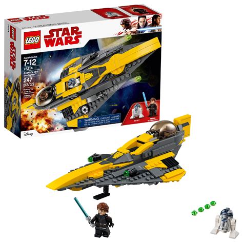 LEGO Star Wars Anakin's Jedi Starfighter 75214 - Walmart.com