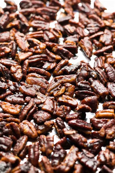 The Ultimate Healthy Candied Pecans | Amy's Healthy Baking