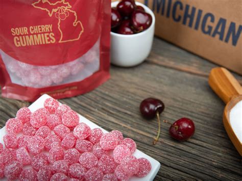 Sour Cherry Gummies | Michigan Awesome