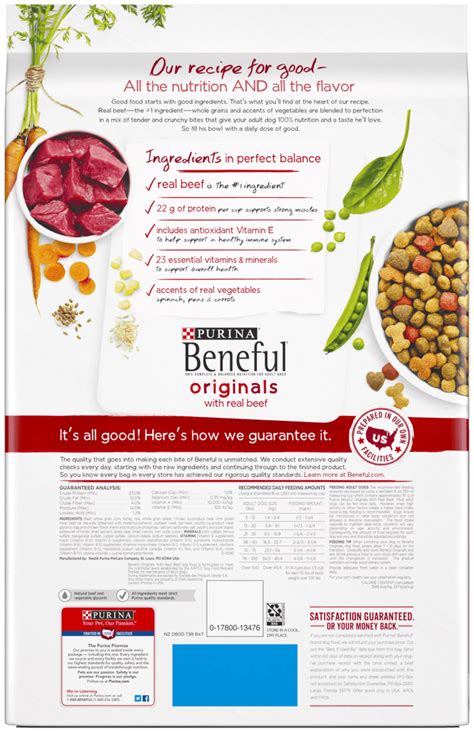 Beneful Dog Food Nutrition Facts | Besto Blog