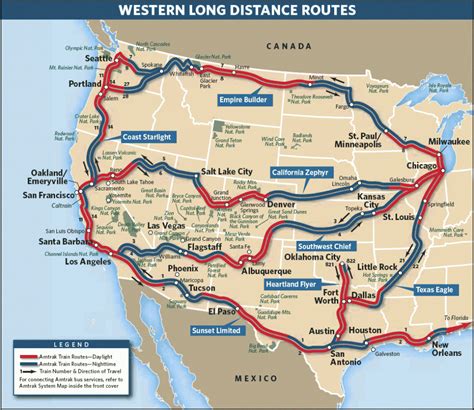 Amtrak California Zephyr Route Map - Printable Maps