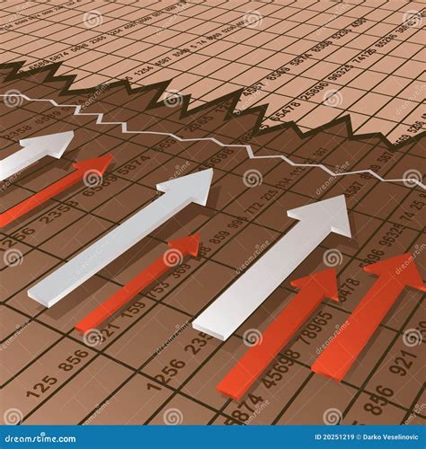 Financial chart stock vector. Illustration of management - 20251219