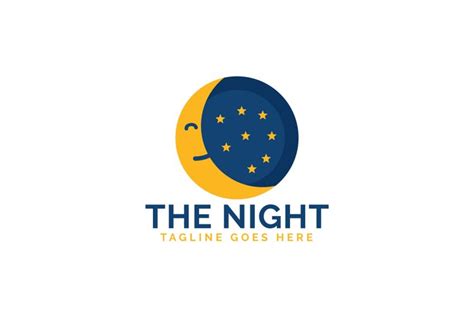 The Night Logo Design. (421828)