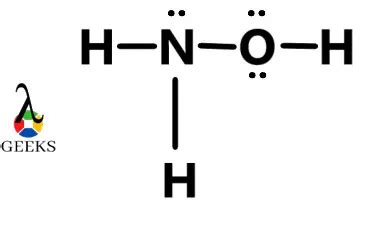 NH2OH Lewis Structure& Characteristics: 17 Complete Facts - LAMBDAGEEKS