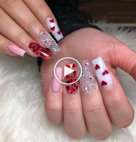 12 Super Cute DIY Nail Designs | Ecemella | Heart nail designs ...