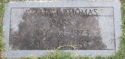 William Thomas Bass (1875-1963) - Find a Grave Memorial