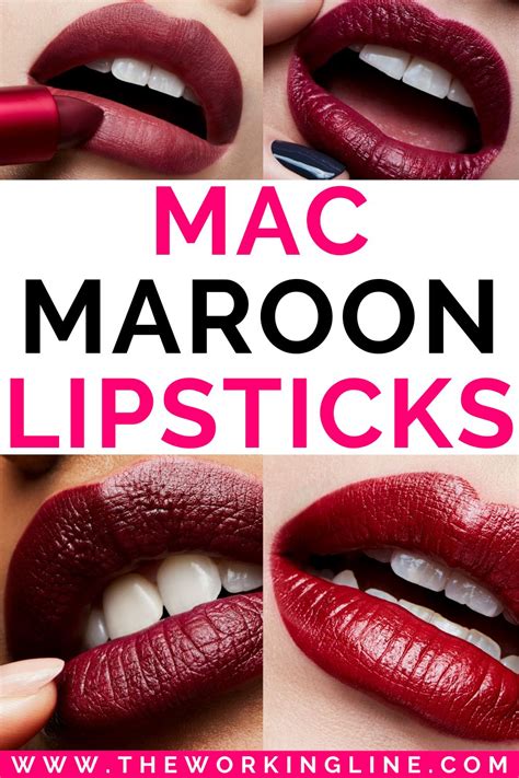 Mac Dark Red Lipstick