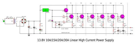 High Voltage Power Supply Circuit Diagrams