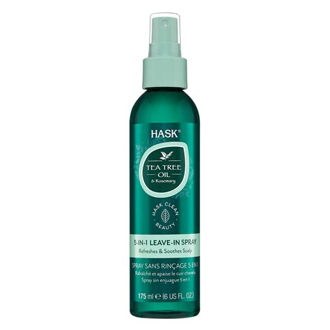 HASK Tea Tree Oil & Rosemary 5-in-1 Leave-In Spray, 6 OZ | Pick Up In ...