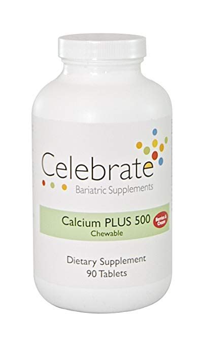 Celebrate Calcium PLUS 500 Bariatric Chewables – Bariatric Food Source