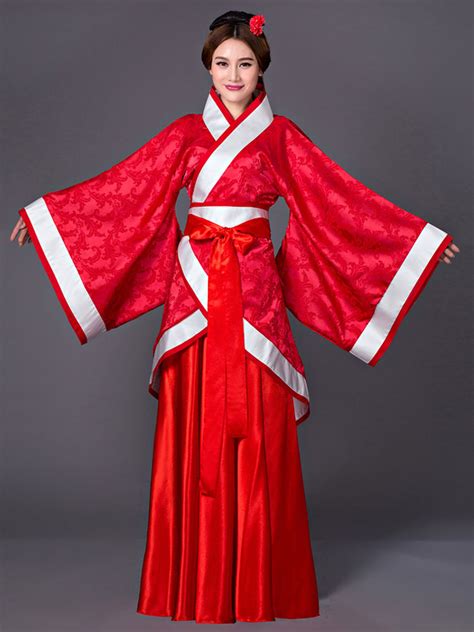 Ancient Chinese Costume Hanfu Traditional Tang Dynasty Princess Queen ...