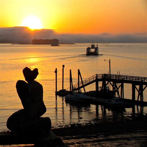 casco.bay • sunset.silhouette | 12 Island Ave, Peaks Island … | Flickr