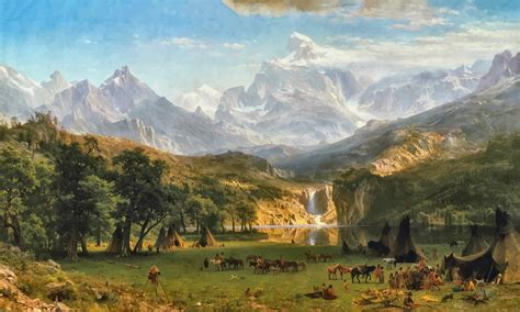 Clipart - The Rocky Mountains Lander's Peak By Albert Bierstadt ...