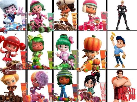 Wreck It Ralph Characters - CamrynaxPhillips