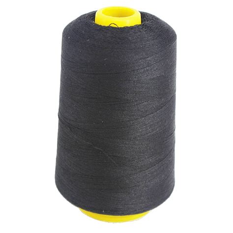 1roll/3000yard Black Polyester Thread Threads Sewing Accessories PT1-in ...