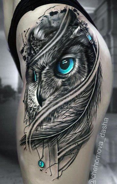 Top 130 Best Owl Tattoos For Women - Nocturnal Bird Design Ideas