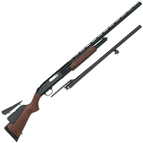 Mossberg 500 Combo Field/Deer Blued 12 Gauge 3in Pump Shotgun - 24in ...