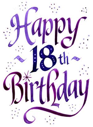 18th Birthday Clip Art - ClipArt Best