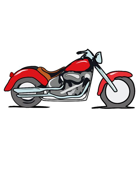 Motorcycle Clip Art at Clker.com - vector clip art online, royalty free ...