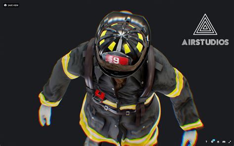 New York City Firefighter Uniform 3D - TurboSquid 1886019