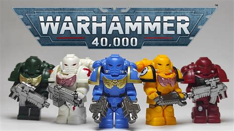 WARHAMMER 40K (KNOCK-OFF/BOOTLEG LEGO MINIFIGURES) - MY601-605 ...