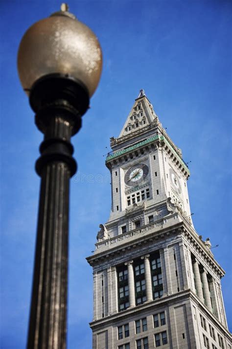 Custom House Tower stock image. Image of tower, morning - 25197969