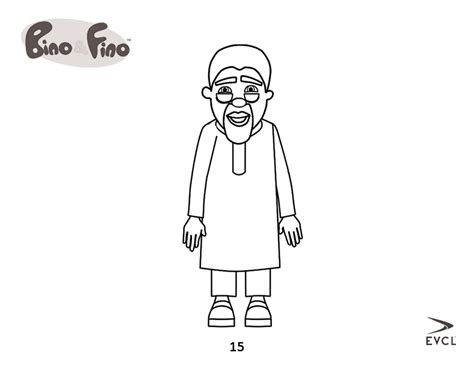 Download 20 Free Bino & Fino Colouring Pages — Bino and Fino - African Culture For Children