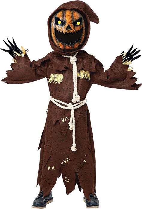 Scarecrow Pumpkin Bobble Head Costume : Amazon.co.uk: Toys & Games