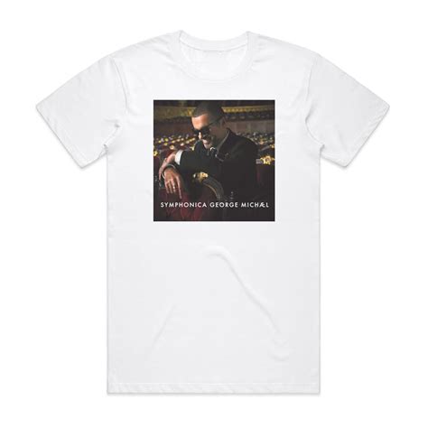 George Michael Symphonica Album Cover T-Shirt White