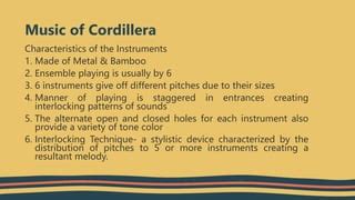 MUSIC OF CORDILLERA.pptx