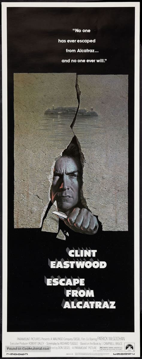Escape From Alcatraz (1979) movie poster