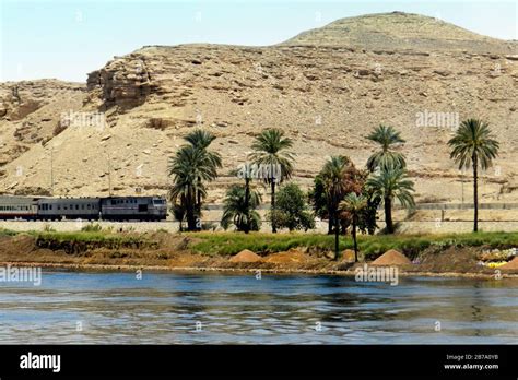 Nile river in Egypt, beautiful landscape Stock Photo - Alamy