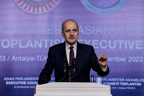 Turkiye’s parliament speaker slams Islamic countries’ lack of ...