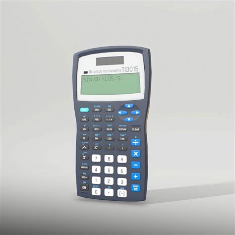 Scientific Calculator 3D model | CGTrader