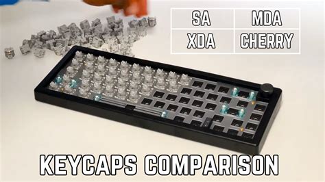 Best Keycaps for Thock?.. Keycap Comparison - SA, XDA, MDA & Cherry ...