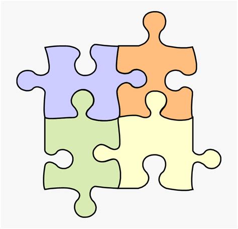 Puzzle Pieces Clipart