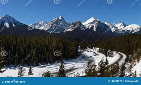 Lake Louise Rocky Mountains Stock Image - Image of canada, mountain ...