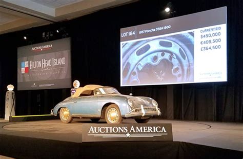 'Barn find' Porsche 356 steals show at Hilton Head sale - Old Cars Weekly