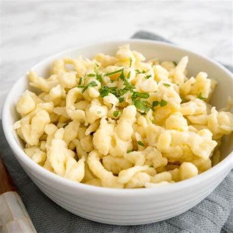 Homemade German Spaetzle Recipe (German Egg Noodles)