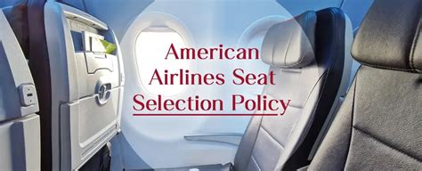 American Airlines Seat Selection Process & Fee | Booking Online