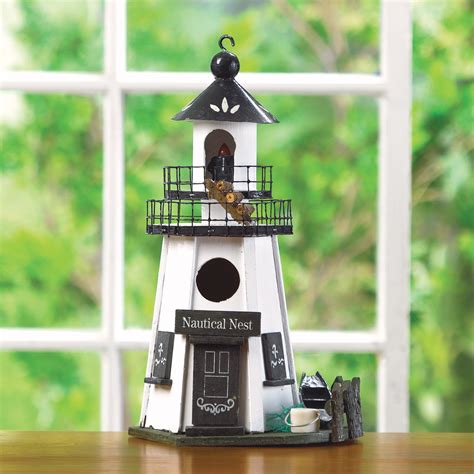 Wholesale Wood Lighthouse Birdhouse - Buy Wholesale Birdhouses