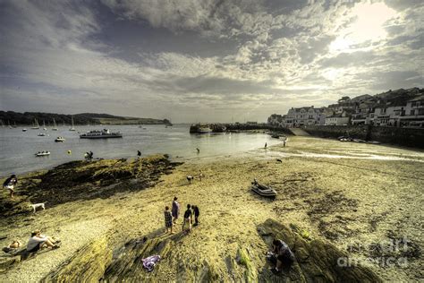 St Mawes Beach Photograph by Rob Hawkins - Fine Art America