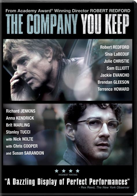 The Company You Keep DVD Review: Robert Redford Makes a Statement - Movie Fanatic