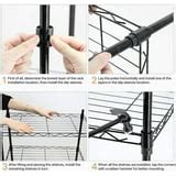 21" x 11" x 59" 5 Shelf Metal Storage Rack, SEGMART Heavy Duty Wire Storage Shelf for Kitchen ...