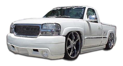 2001 GMC Sierra Front Bumper Body Kit - 1999-2005 GMC Sierra 2000-2006 Yukon Duraflex VIP Front ...