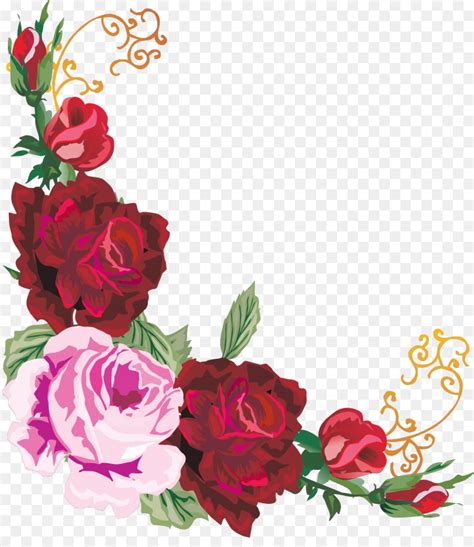 Flower Border Design Clip Art Images - Image to u